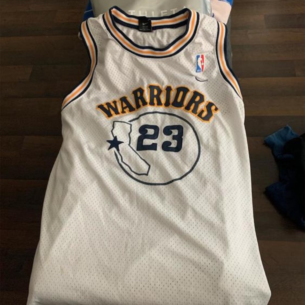 Throw back golden state warriors jersey